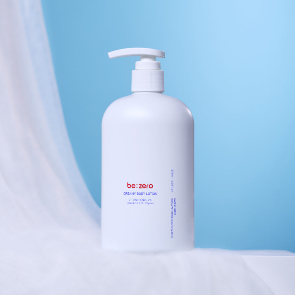 BE;ZERO Creamy Body Lotion 375ml